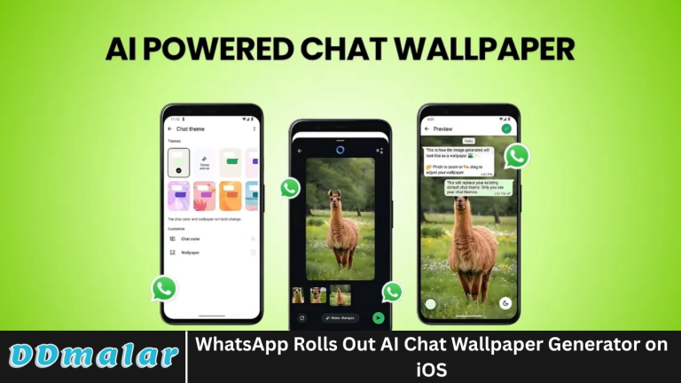 WhatsApp Rolls Out AI Chat Wallpaper Generator on iOS
