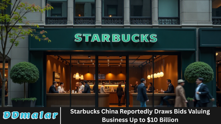 Starbucks China Reportedly Draws Bids Valuing Business Up to $10 Billion